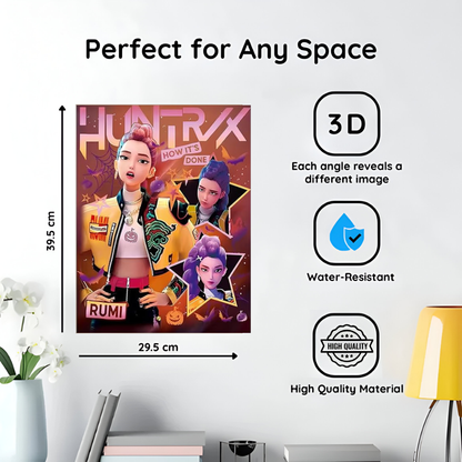 3D-постер Huntr/X 